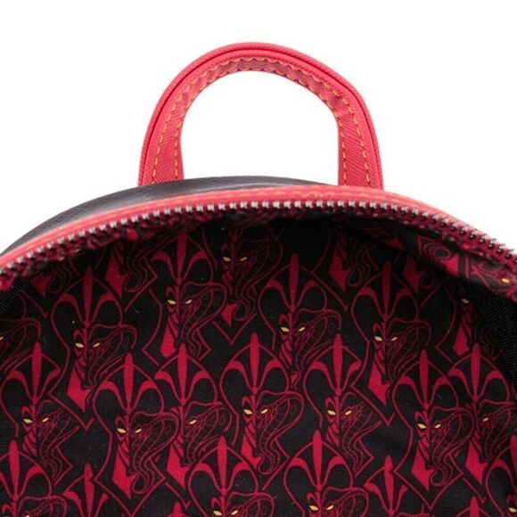 Loungefly Disney Aladdin Jafar Villains Scene Mini Backpack - Picture 3 of 4